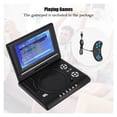 thumbnail image 4 of Home Portable Car DVD Player 7.8 Inch VCD MP3 HD Multimedia Digital DVD Player Home Theatre System with Car Charger Gamepad ,Accurate Channel Search, 4 of 7