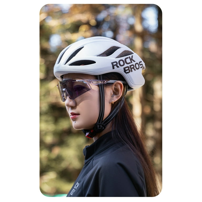 Rockbros Adults Bicycle Helmets, White (Men/Women) - Walmart.com