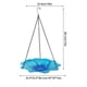thumbnail image 2 of Colgante de Baño para Pájaros, Cuenco de Cristal, Comedero para Exteriores, Flores, Decoración de Jardín, Patio, Jardín., 2 of 6