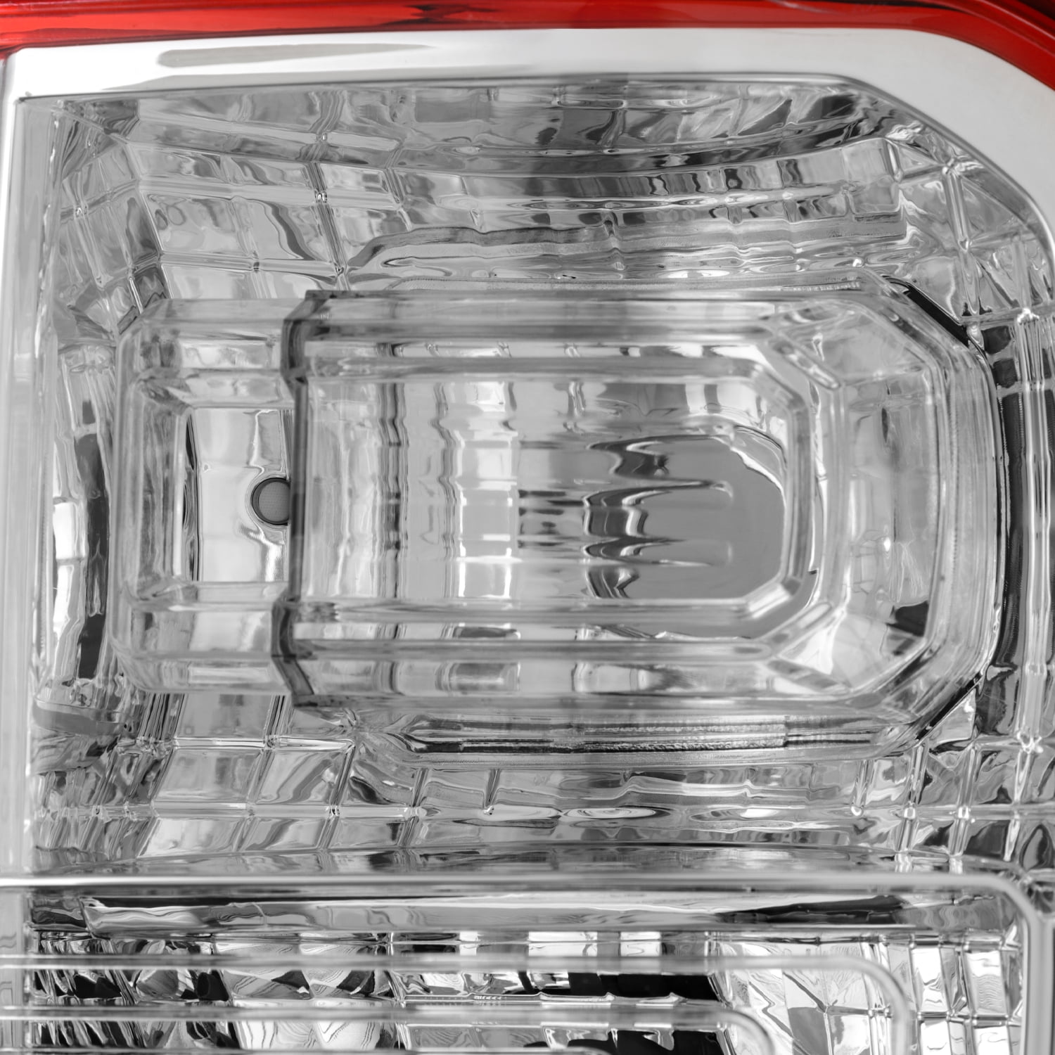 AKKON - Fits 2016-2023 Titan XD Pickup Chrome Red Tail Light Brake Lamp Passenger Right Side Replacement