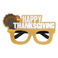 thumbnail image 2 of D-GROEE Stylish Eyeglasses Thanksgiving Glasses Frame with Turkey Pumpkin Pattern Festive Eyeglasses Frame for Parties Decor, 2 of 6