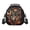 American Flag & Wolf Design, variant on Pzuqiu Detachable Crossbody Strap Kids Insulated Lunch Bag for Travel School, Polyester Reusable Kids Lunch Bag, Sunflowers alpine cow pattern