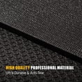 thumbnail image 2 of Alfombrilla Tapete de Ejercicio Grande MRO Alta Calidad 7x4.5pies Antideslizante Extra Gruesa Cardio Gimnasio con Bolsa de Transporte Negro MRO MRO88455, 2 of 2