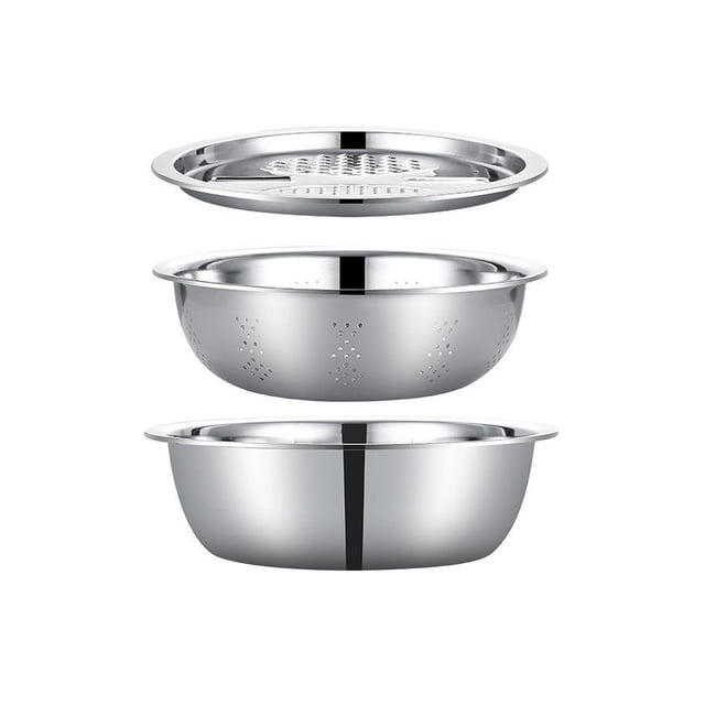 Catégorie de Produit Rasoir Râpe 1 - Râpe de Bassin Multifonction en Acier Inoxydable et Outil de Cuisine pour Râper et Trancher