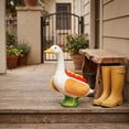 thumbnail image 5 of AZXY Fun Hot‑Dog Novelty‑Style Porch Goose Outfit, Fits 23 Inch Porch Goose Statue, Goose Clothes for Cement Goose, Goose Clothing, Playful Outdoor Decor for Yard Patio Front Porch Garden, 5 of 7