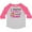 Heather and Hot Pink, variant on Inktastic I Watch Football with My Daddy Boys or Girls Toddler T-Shirt