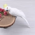 thumbnail image 3 of 25 Cm Simulation Parrot Miniature Landscape Ornament Parakeet Model Lawn Colorful Artificial Bird Home Garden Bird Decoration, 3 of 8