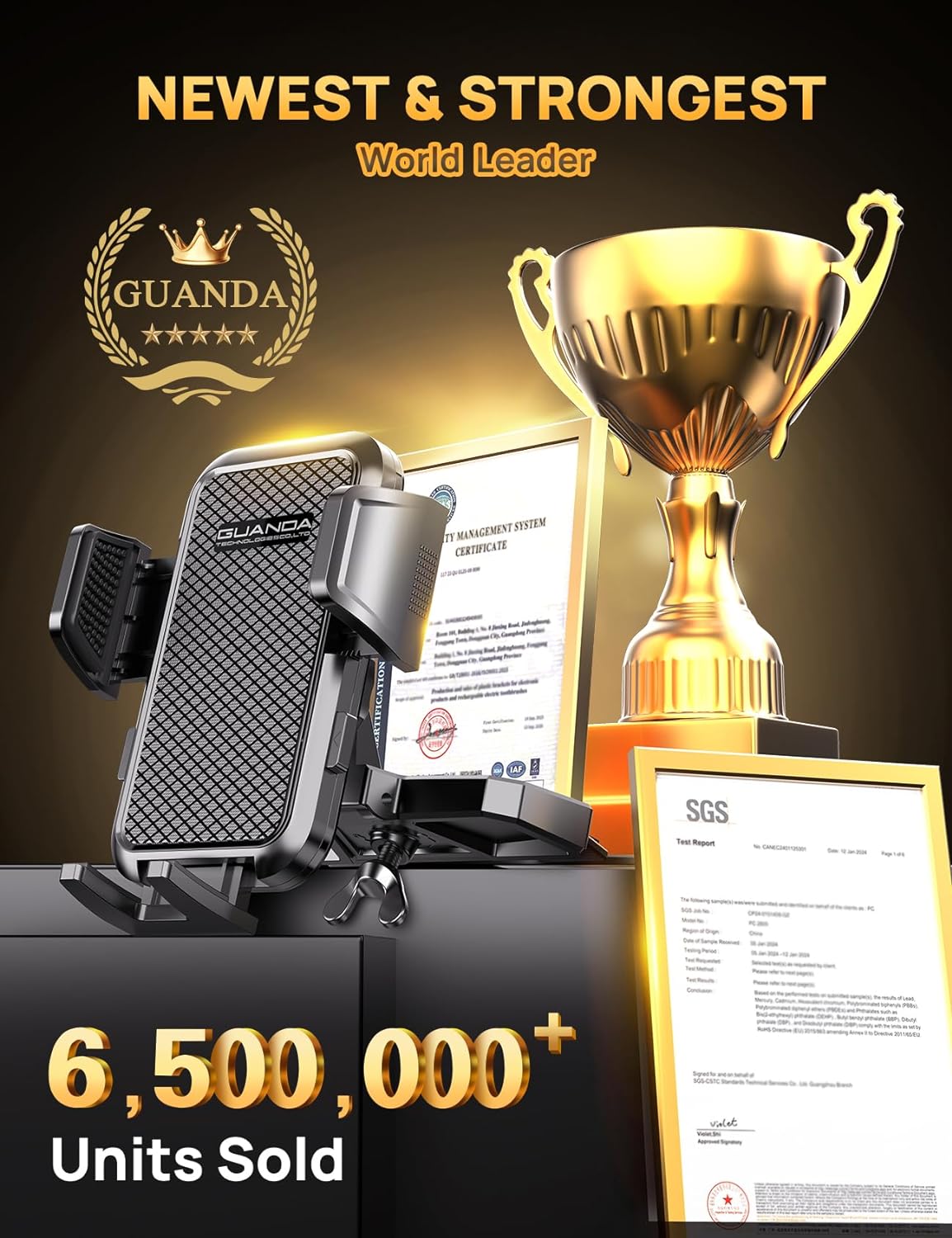 Guanda CD Slot Phone Mount with Anti-Vibration photo 2