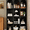 Black, variant on Fnova 71" Tall Arched Bookcase, 5-Tier Large Commercial-Grade Library Bookshelf, Black