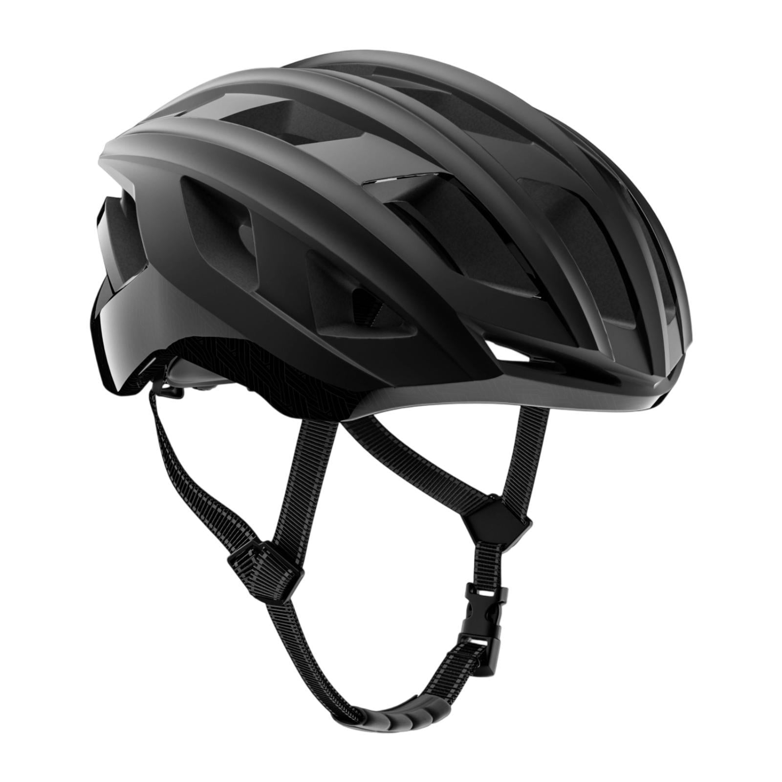 DimyFew Bike Helmet Bicycle Helmet Breathable Shockproof Adjustable Equipment for Adults Black L
