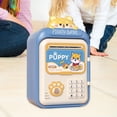 thumbnail image 1 of Cajero automático eléctrico para niños Hugo alcancía electrónica con contraseña azul, 1 of 10