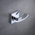 thumbnail image 3 of Bathroom Towel Hooks Robe Hook Double Robe Hooks, Polished Chrome Finish, 2 Pack, 3 of 5
