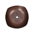 thumbnail image 2 of Arched Edges Copper Vessel Sink - Antique Dark Copper, 2 of 8