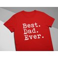thumbnail image 4 of Best Dad Ever Shirt Funny Shirt Father Novelty Sarcastic Men Graphic Tee Small Heather Dark Gray, 4 of 6