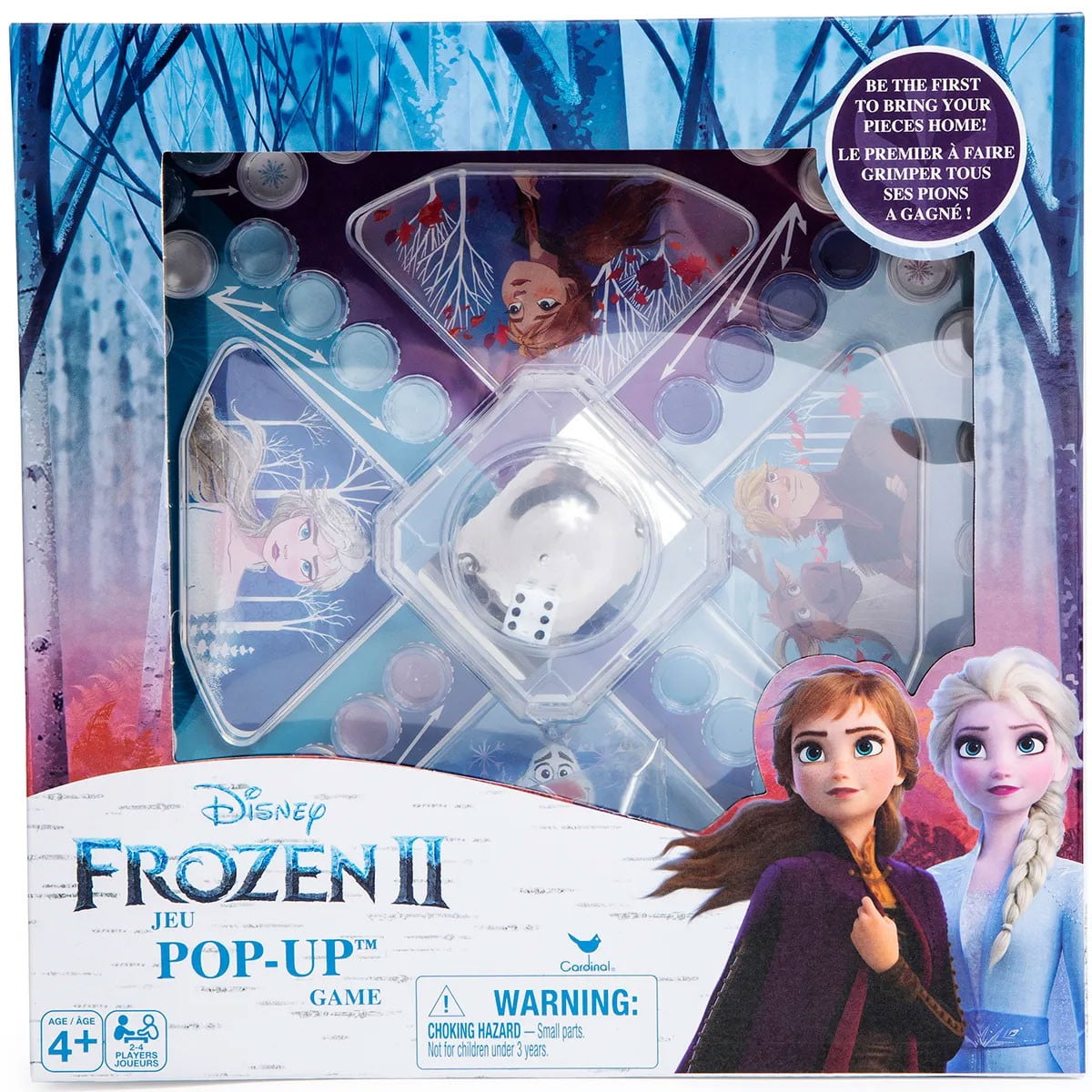 Disney Frozen II Frosted Fishing Snowflake Board Game for Kids & Families NEW 