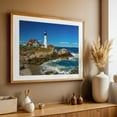 thumbnail image 5 of Portland Head Lighthouse 01 - Portland Maine Photography Unframed Wall Art Print 8 x 10 inches, 5 of 7