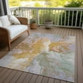 thumbnail image 6 of Addison Rugs Chantille Indoor/Outdoor Transitional Modern Rust Washable Rectangle Rug, 3' x 5', 6 of 6