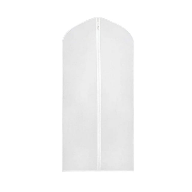 Bolsa de vestir con cremallera, bolsa protectora para uniforme de disfraz con estante con cremallera, funda para ropa de viaje 60x152cm