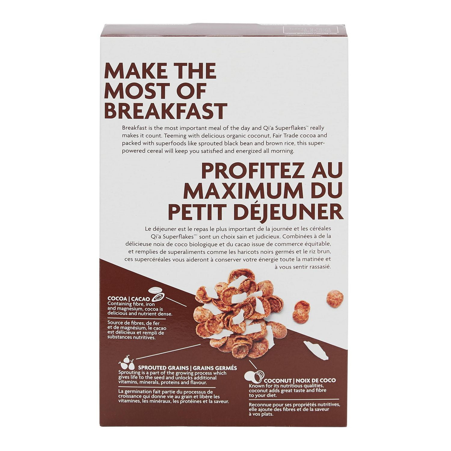 Nature's Path Qi'a Cocoa Coconut Superflakes