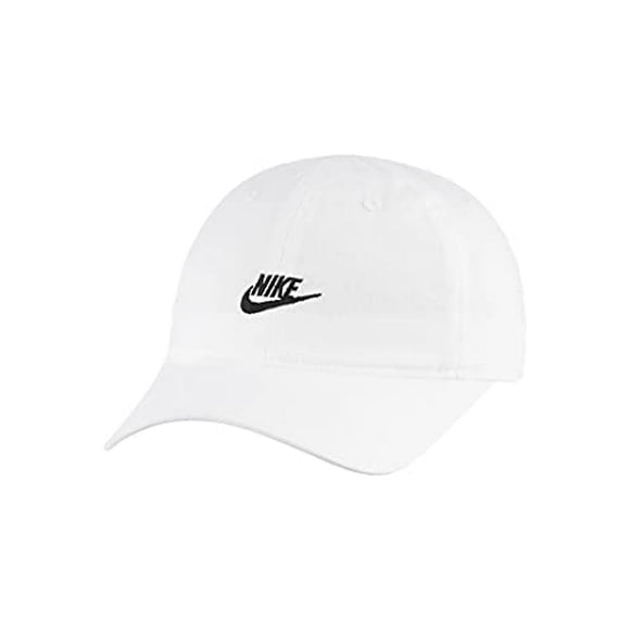 Nike Boy`s Heritage86 Futura Adjustable Hat (White(8A2902-001)/Black, 12-24 Months)