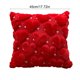 thumbnail image 5 of Funda de cojín de corazón rojo de peluche con forma de corazón, romántica y difusa en 3D, para decoración de sala de estar y dormitorio., 5 of 7
