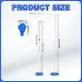 thumbnail image 2 of Pipetas de goteo graduadas Uxcell 2 Pcs 20ml reutilizables de vidrio borosilicato para transferencia de líquidos para laboratorio, química, claras, 2 of 6