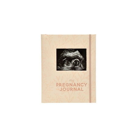 UPC: 0698904871057 | Pearhead Little Bundle of Joy Pregnancy Journal  Keepsake Pregnancy Memory Book with Sonogram Photo Insert  Blush Leaf