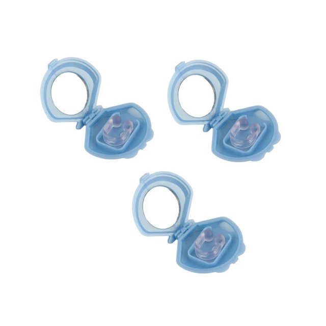 Clip nasal antironquidos de silicona suave - 3 piezas con estuche protector
Dispositivo cómodo para reducir los ronquidos leves a moderados mientras duermes. Hecho de material hipoalergénico que