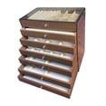thumbnail image 3 of Joyero de madera con forro de terciopelo, tocador multiusos, gran capacidad, decorativo 7 capas, 3 of 9