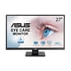 thumbnail image 2 of Monitor ASUS 27" 1080P - Full HD, cuidado de la vista, luz azul baja, sin parpadeo, montaje VESA, antirreflejos, D-Sub, monitor de PC para computadora HDMI - VA279HAE, 2 of 5