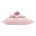 thumbnail image 5 of Sleep Zone Jersey Knit Sheet Set, Pink Twin, 3 Pieces, 14 Inch Deep Pocket Bedding, 5 of 10