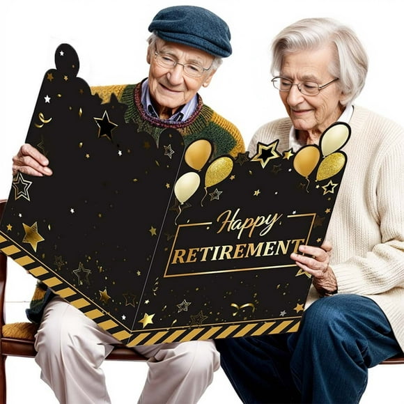 Retirement Celebration Greeting Cards for Guests - Thoughtful Wishes for New Adventures and