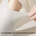 thumbnail image 2 of TELOLY 5Pairs Mens Ankle Socks9-13Mens Ankle Socks Size 9-11 Men's Socks ,Beige, 2 of 6