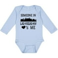 thumbnail image 3 of Inktastic Las Vegas Nevada Someone Loves Me Skyline Boys or Girls Long Sleeve Baby Bodysuit, 3 of 5