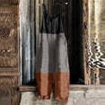 thumbnail image 1 of WILLBEST Jeans for Women Women Comfortable Hop Jogger Spring Summer Folar Hi Waist Overalls Straight Leg Pants Plus Size Jumpsuits Wide Leg Trouser Pants Women, 1 of 3