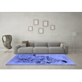 thumbnail image 3 of Ahgly Company Indoor Rectangle Oriental Blue Industrial Area Rugs, 8' x 10', 3 of 4