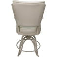 thumbnail image 2 of Montana Counter 26" Swivel Metal Bar Stool - Ocean Beige Vinyl - Beige Frame, 2 of 2