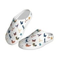 thumbnail image 2 of Lsque Various Rooster Pattern Womens Comfort Cotton on Scuff With Memory Foam and Anti-skid Sole Slipper-40/41, 2 of 7