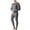 Dark Gray, variant on Pitauce Mens Modal Thermal Underwear Thin Long Johns Lightweight Stretchy Base Layer Tops with Bottoms (Available in Big & Tall, M-5XL)