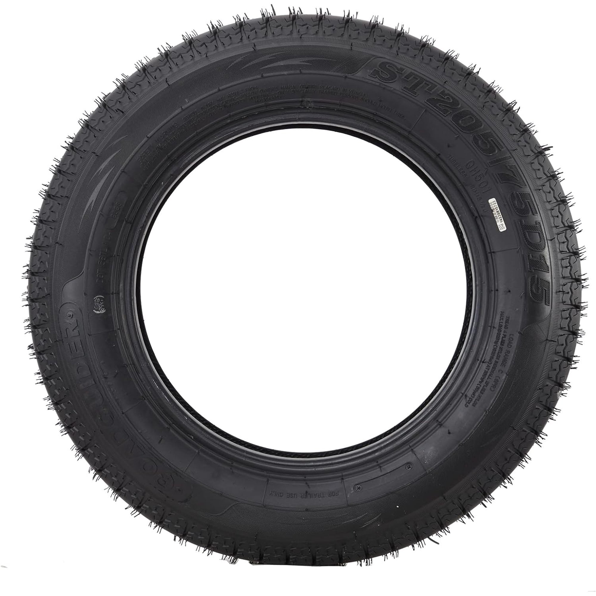 Freedom Hauler FH501 Trailer Tire ST205/75D14 Bias-Ply tire LRC 100G