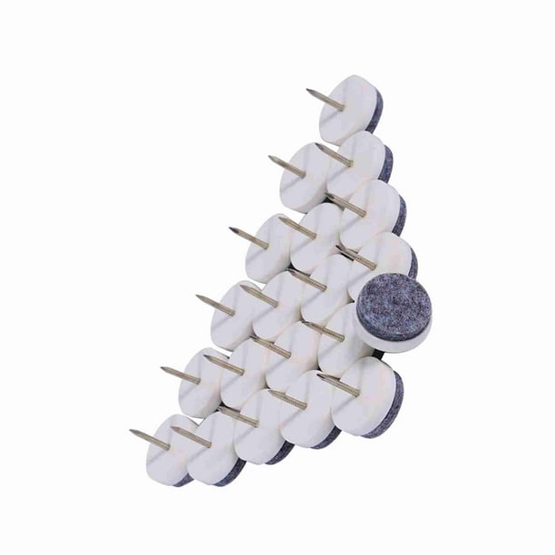 Pies de Fieltro Peso Almohadilla 20 Piezas de Clavo en la Silla de la Mesa de Muebles