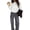 Black, variant on Women'S Jeans High Waisted Fashion Casual Star Denim Loose Wide Leg Straight Leg Bootcut Pants Blue M