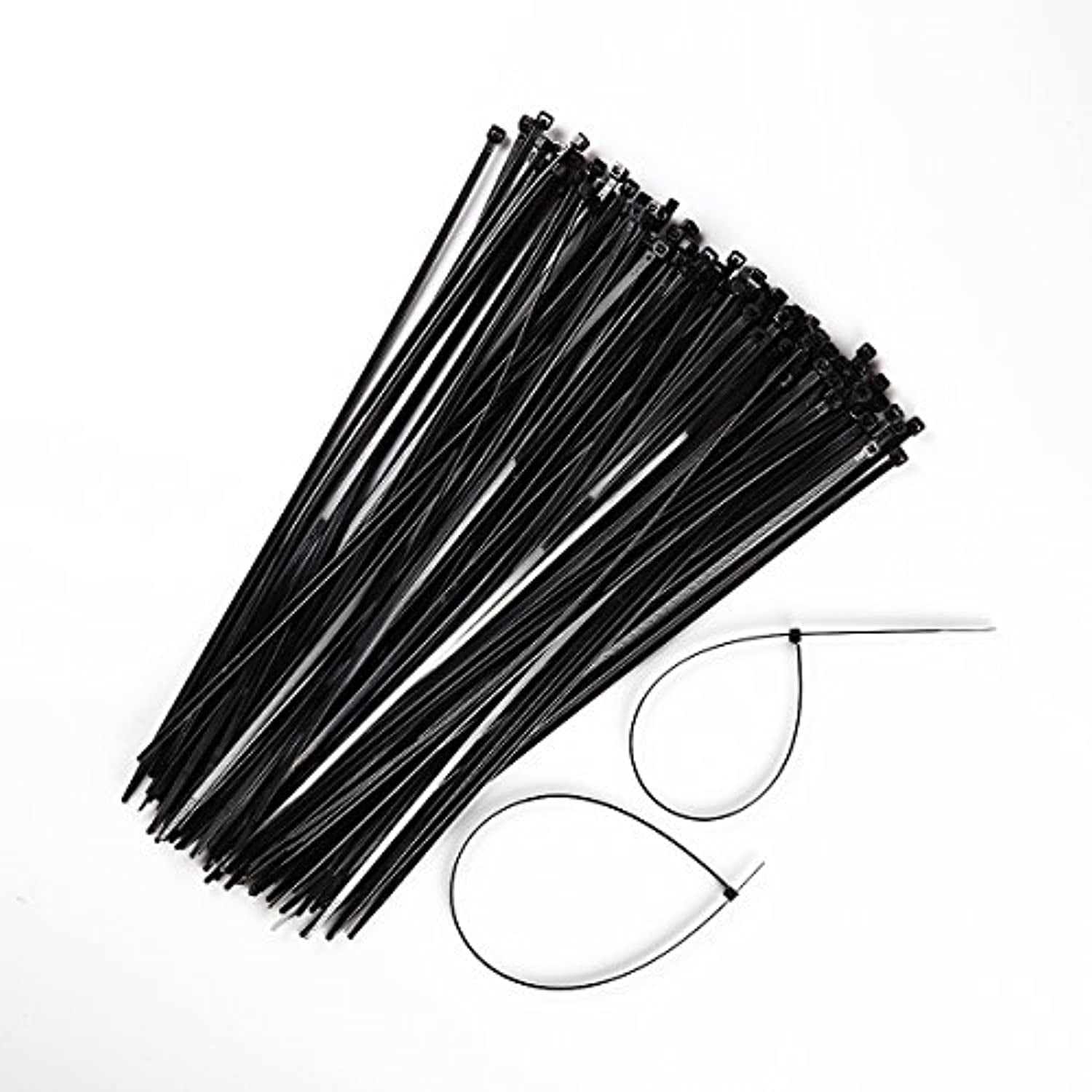 VELCRO Brand ONE-WRAP Cable Ties , Black Cord Organization Straps