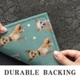 thumbnail image 6 of Chihuahua and Footprints Door Rugs,Washable Non Slip Door Mats Indoor,Decorative Door Mats,Entry Mat Indoor for Entrance,Bedroom,Kitchen,Bathroom,17"x30", 6 of 6
