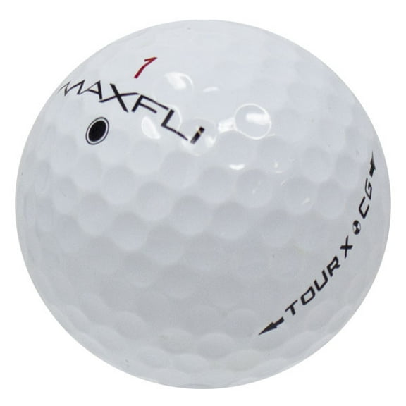 Pre-Owned Maxfli Tour X CG Golf Balls, Mint / AAAAA Condition, 12 Count, by Reload