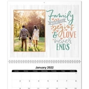 11x14 Deluxe Photo Calendar, 12 Month