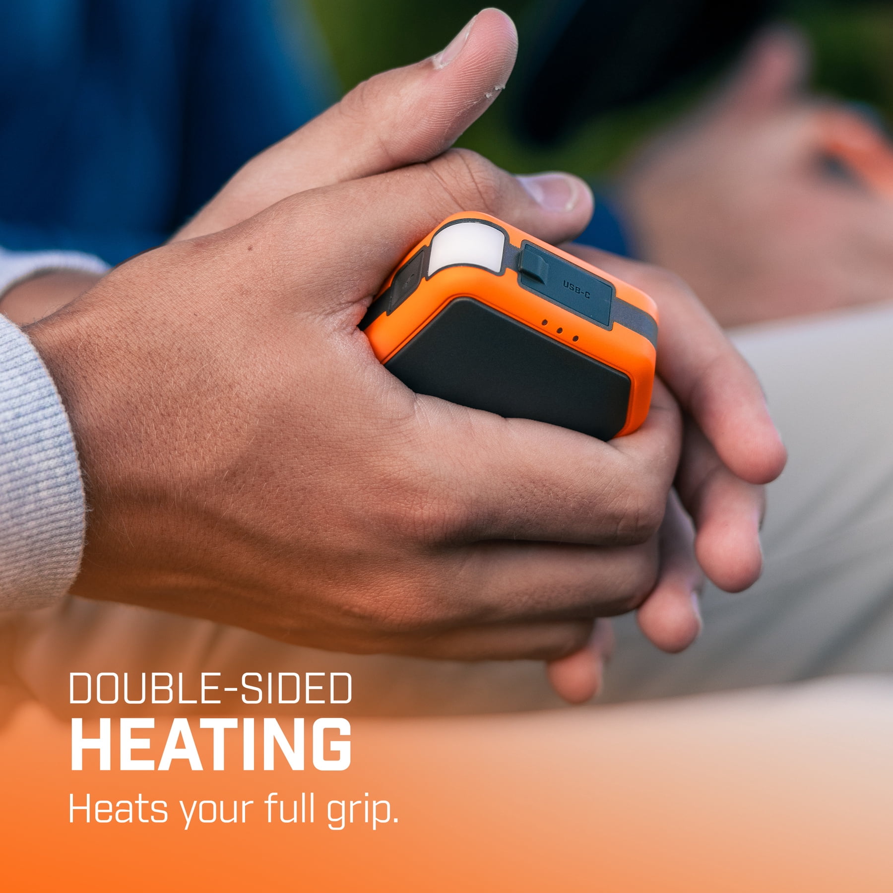 THAW 5K Recharageable Hand Warmer, Portable Electric Pocket Heater, Long-Lasting Heat for Outdoor Winter Use