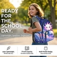 thumbnail image 5 of KUIFORTI Star Axolotl Backpack and Lunch Box Boys School Bag Pencil Case for Students Elementary School Large Capacity Kid School Bag Set 4 Piece Back to School Gifts, 5 of 7