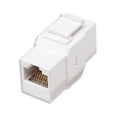 thumbnail image 3 of iMBAPrice Unvieral RJ45 Keystone Jack Inline Coupler for Cat6 / Cat5e Keystone Wall Plate (5 Pack) White, 3 of 3