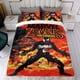 thumbnail image 4 of Marvel Zombies Conjunto de sábanas temático, trío de piezas, cómodo y amigable con la piel, diseño único, regalo de decoración para el hogar para familiares, amigos y fans,173cm *218cm, 4 of 6